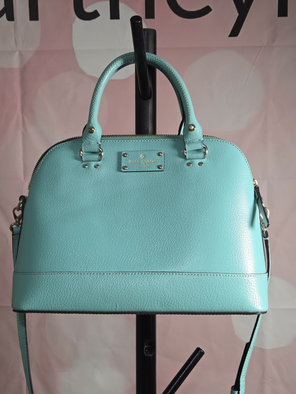 kate spade Turquoise Dome Satchel/Crossbody NWOT